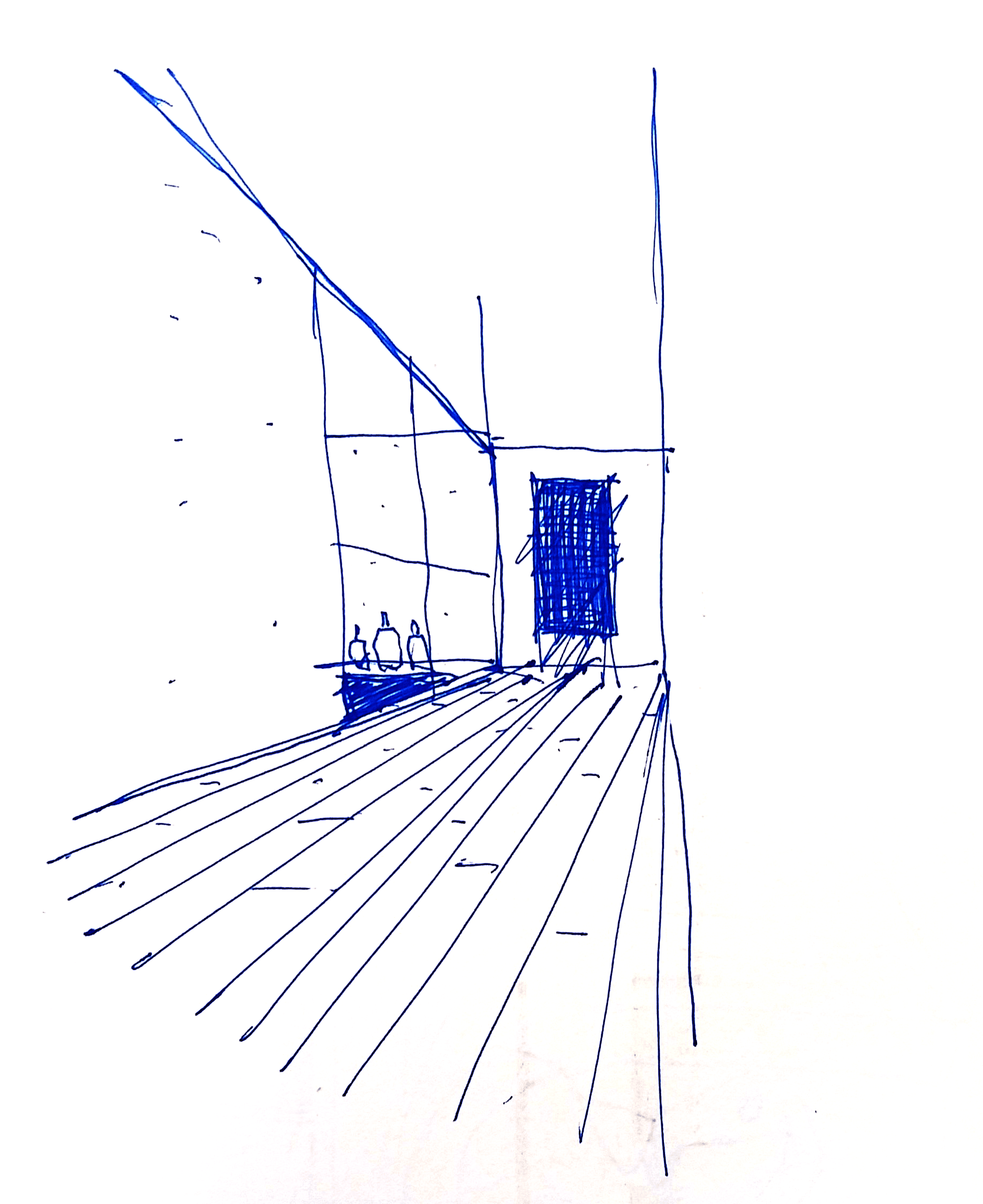 After Barragán, interior