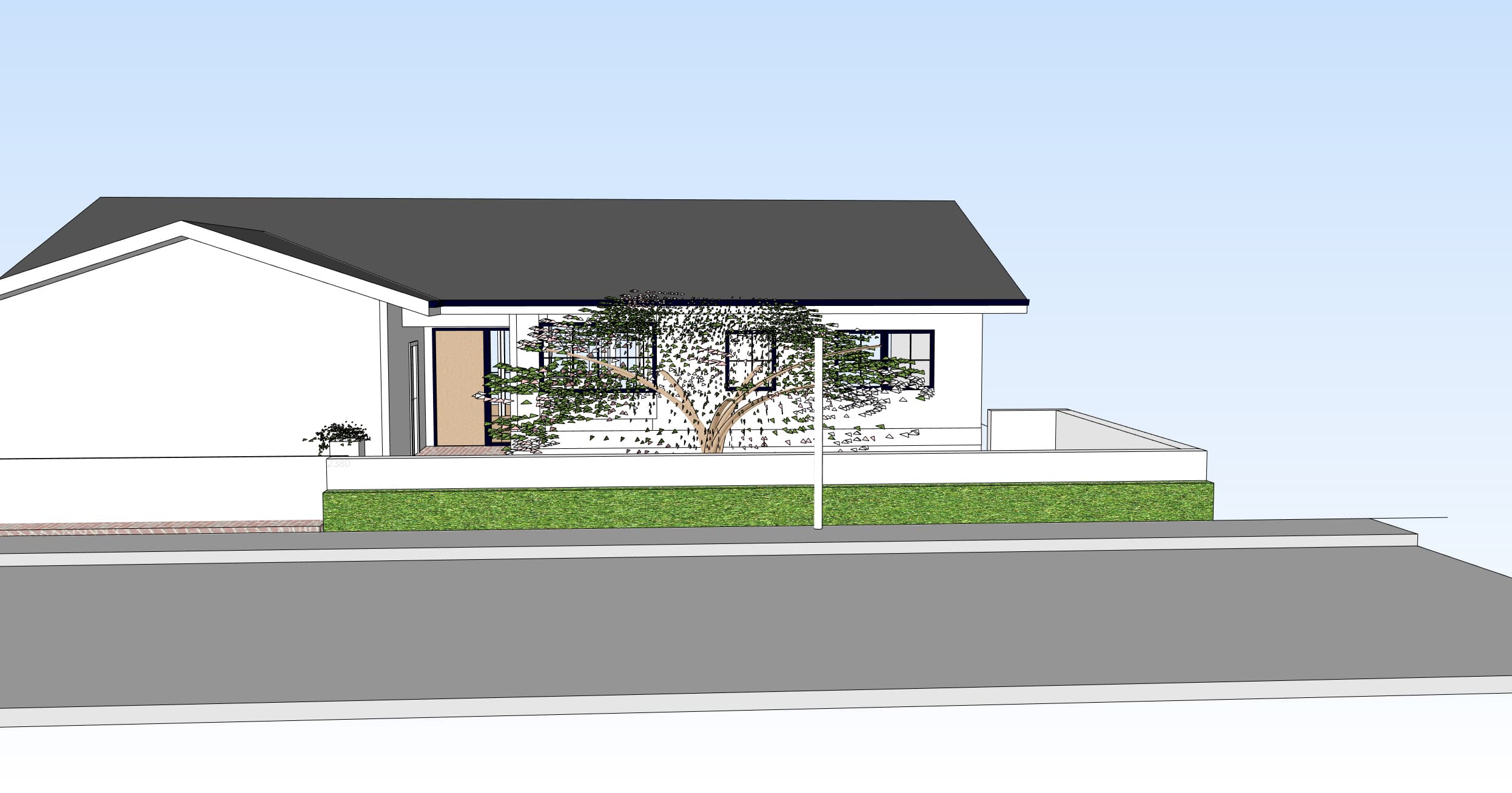 palomar kitchen + entry
